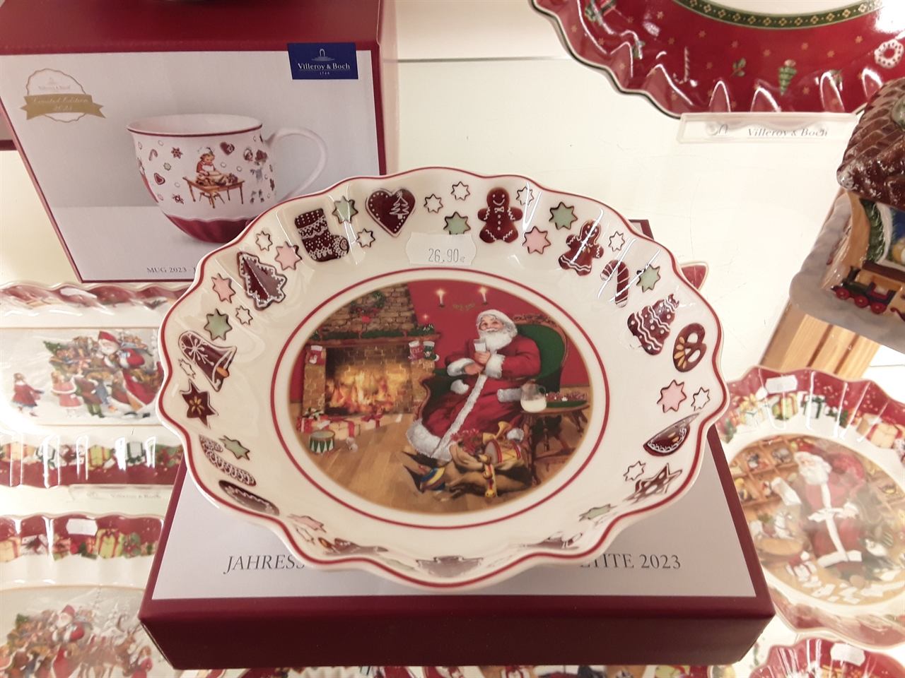 VILLEROY E BOCH - SET 3 SCATOLE DOLCI DI LATTA, WINTER COLLAGE 9391/0070